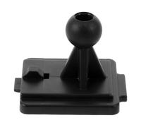 Kisangel 1 Set Helmet Camera Adapter with 17mm Ball Joint, Outdoor Sports Camera Fix Base for Motorcycle and Ski Helmets, Mount Bracket for Action Cam Recording