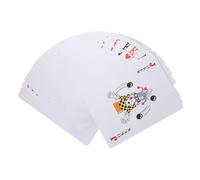 Kisangel 1 Set Jumbo Large Print Poker Cards for Parties Festivals Gatherings Gaming Cards with Fun Design for Entertainment and Easy Handling for Friends and Family