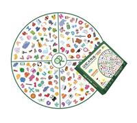 Kisangel 1 Set Memory Matching Game Interactive Parent Educational Game for Brain Development and Observation Skills Fun and Patterns Safe Material for Adults