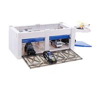 Kisangel 1 Set Mini Police Car Model Imitation Car for Easy Pull Back Action for Great for and Birthday