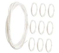 Kisangel 10 Packs Professional Guitar Nylon Strings Replacement for Folk Guitars Durable and Strings for Sound for All Musical Genres