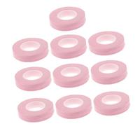 Kisangel 10 Rolls Cotton Guzheng Finger Tape Self Adhesive Breathable Nail Protector for Guitar Lute Pipa String Instruments Performance Pink