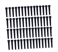 Kisangel 100pcs Ballad Guitar Bridge String Pins for Acoustic Guitar Bridge Pins String Pegs for