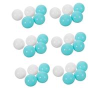 Kisangel 100Pcs Colorful Playhouse Balls for Plastic Pit Balls Green and White Safe Indoor for Pools Birthday Parties and Sensory Development