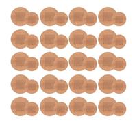 Kisangel 100pcs Elastic Round Protective Tape for Finger Joint Wound Care Flexible Adhesive Patches for Travel Essentials