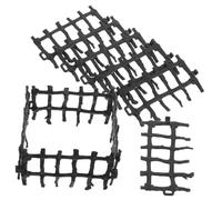 Kisangel 100Pcs Fence for Farm Animals DIY Corral Panels for Compatible with Barn Animal Figures Encourages Creative Play and Imagination