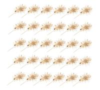 Kisangel 100pcs Glitter Birthday Cake Picks Stylish Sparkly Cupcake Toppers for Party Dessert Decorations Easy Insert Tinsel Inserts for Christmas Holiday Celebrations