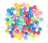 Kisangel 100pcs Numbered Balls: Colored 1-100 Numbered Raffle Balls - 4cm Small Plastic Spheres for Lottery Bingo Games Party Decorations and Family Entertainment