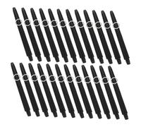 Kisangel 100pcs Nylon Dart Shafts Threaded Shafts for Steel Tip Darts Lightweight Outdoor Stems Accessories Portable Replacement for Professional and Amateur Players