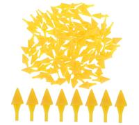 Kisangel 100pcs Plastic Duck and Chicken Beaks Kit for Plush Toy Diy Crafting Safety Beaks for Crocheting Doll Mouths for Craft Projects and Enhancing Boy Girl Creativity