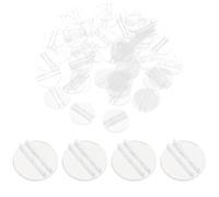 Kisangel 100pcs Plastic Game Card Holders for Playing Cards Long Serving Life and Not Easy to Deform, Suitable for Office and Home Use