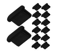 Kisangel 100pcs USB C Protective Plug for Silicone Port Stopper Dust Cover and Dirt-resistant Type-c Port Protector Easy Installation for Laptop and Smartphone