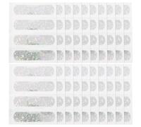 Kisangel 100pcs White Novelty Plasters Breathable PVC Bandages for Wounds with Easy to Tear Design that Does Not Hurt the Skin, for First Aid and Portable Adhesive Care