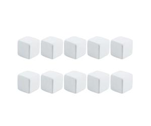Kisangel 10pcs Calcium Block Minerals Reptile Calcium Supplement Tortoise Lizard Snake Substrate Reptisafe for Terrariums