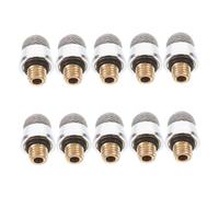 Kisangel 10PCS Conductive Mesh Stylus Pen Nibs Replacement Tips for Capacitive Touch Screen Stylus Pens Outer Thread Smooth Accurate Writing and Drawing for Tablets and Smartphones