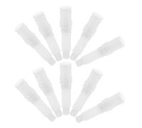 Kisangel 10pcs Dog Latex Squeaky Replacement Noise Maker Inserts and Pet Ball Squeaker Inserts, Plastic Material with Easy to Clean Feature, for DIY Repairs and Crafts