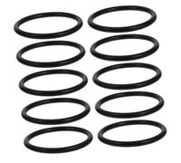 Kisangel 10pcs Epdm Rubber Sound Bowl Rings Sealing Gasket for Singing Bowls High Temperature Resistant Abrasion Replacement O-rings Easy Install Gaskets for Musical Instruments