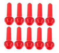 Kisangel 10PCS Goat Feeding Nipples for Lambs Calves Natural Breastfeeding Simulation Milk Feeder Versatile Compatible Nursing Tool for Livestock Easy to Clean Animal Feeding Accessory