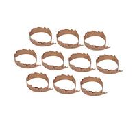 Kisangel 10Pcs Guzheng Code Positioning Paper Light Brown Installation Guide for Accurate Placement Professional Music Theory Support Easy Setup for Guzheng Models