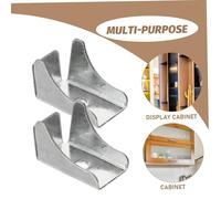 Kisangel 10pcs Heavy Duty Cabinet Shelving Clips Metal Shelf Support Pegs for File Cabinets Easy Installation Suitable for Bookshelves and Supermarket Shelves