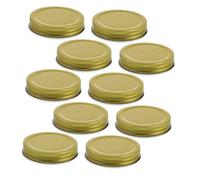 Kisangel 10pcs Metal Bee Feeders for Beehive Entrance Honeybee Water Syrup Feeding Discs Easy Install Beekeeping Supplies for Year Hive Hydration and