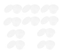 Kisangel 10pcs Plastic Reptile Feeder Box for Snakes and Small Animals with Large Comfortable Space and Easy to Observe Design Suitable for Domestic Pets