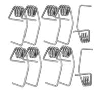 Kisangel 10pcs Refrigerator Door Spring Replacement for Model Da61-08314a/03230b Rf261bebc/ac Fridge and Freezer Door Hinge Stop Springs for Household Refrigerator Parts