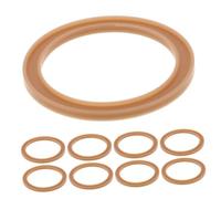 Kisangel 10pcs Silicone Replacement Gaskets for Bottle Lid Sealing Ring Insulated Bottle Sealing Rings Multifunctional for Kitchen Basin