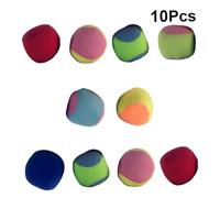 Kisangel 10pcs Suction Cup Stick Ball for Creative Throwing Game for Kindergarten Random Target Practice Safe Durable Suction Ball for Family Play Random Color
