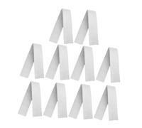 Kisangel 10pcs Thickened High Density Aquarium Filter Sponge Pads Versatile Fish Farming Filter Cotton for Freshwater Saltwater Tanks Turtle Tank Compatible Reusable Bio Media for Clear