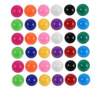 Kisangel 120pcs Game Marbles Replacement: Solid Color Small Balls For Chinese Checkers Game Marble Run Math Teaching Aid Kids Learning Toy 15mm