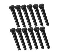 Kisangel 12pcs Acoustic Guitar Bridge Pins Durable String Pegs for Folk Guitar Fit Prevent Slippage and Enhance Sound Clarity Replacement for Musicians and Beginners