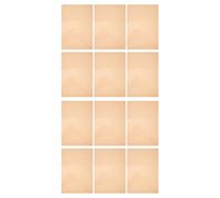 Kisangel 12pcs Changing Pvc Filter Sheets for LED Lighting Diffuser Gels for Photography Correction Studio Events