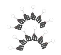 Kisangel 12pcs Cute Cartoon Gorilla Keychain Charms Animal Bag Pendants Birthday Party Favor for Backpack Decoration