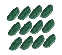 Kisangel 12pcs Florist Decorative Bowl Floral Round Needle Plate Flower Holder Box for Diy Flower Arrangement Kit