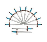 Kisangel 12pcs Inflatable Pirate Swords Halloween Party Decoration Props for Birthday Cosplay Themed Events Lightweight and Easy to Carry
