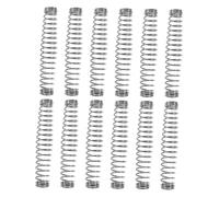 Kisangel 12pcs Precision Pruner Springs Heavy Duty Stainless Steel Replacement Parts for Bypass Pruners Compatibility Trimming Scissors Accessories Effortless Spring Mechanism for Gardening