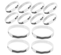 Kisangel 12pcs Racing Theme Silicone Bracelets Checkered Flag Pattern Wristbands for Events Sports Lightweight Decorative Sports Wristbands for Parties Daily Wear