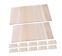 Kisangel 12pcs Reusable Taekwondo Breaking Boards Wooden Karate Planks for Martial Arts Training Lightweight Portable Practice Boards with Smooth Surface for Safe Taekwondo and Karate