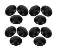 Kisangel 12pcs Trampoline Leg Caps Durable Mushroom Shaped Tube Covers for Jump Bed Easy to Install Plastic Prevent Shaking for Trampoline Repair and Maintenance