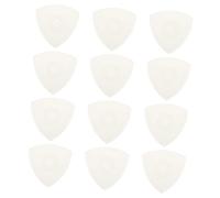 Kisangel 12Pcs Transparent Nylon Guitar Picks with Skid Grip for Da Ruan and Other Musical Instruments Enhance Your Sound Quality with Musical Instrument