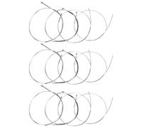 Kisangel 12pcs Violin Strings Replacement: Size 4/4 Fiddle String Universal Full Set - With Nickel-Plated Ball Head For 4/4 3/4 1/4 1/2 Instruments