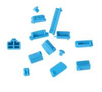 Kisangel 13 Pcs Silicone Dustproof USB Port Plugs and Charger Port Protectors for Laptop and Mobile Power Tight Fit Silicone Dust Covers to Keep Clean and Protected