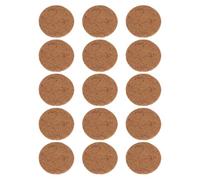 Kisangel 15pcs Bird Egg Mat Bird Nest Insulation Breathable Structure Keeping Environment Clean and Dry Natural Coconut Fiber Brown Pads for Egg Hatching Parakeet Nesting Space