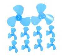 Kisangel 15pcs Mini Fan Accessories with Plastic Propellers for DIY Science Experiments Compact Motor Parts for Student Exploration and Craft Projects