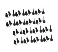 Kisangel 16pcs Inflatable Pump Adaptors with Interchangeable Plastic Nozzle Heads Leakproof Air Pump Replacement Nozzles for Air Mattress Pool Floats Sofa Efficient Inflation and Airtight
