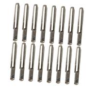 Kisangel 16pcs Lyre Harp String Nails Harp String Pins Metal Material Easy to Replace Simple Installation Silver for Harpsichord and Dulcimer Musical Instruments