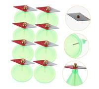 Kisangel 16pcs Wing Shaped Magnetic Needle Teaching Aids Kit for Physics Experiments Miniature Magnetic Molecular Model for Electromagnetic Induction Demonstration in Science Random Color