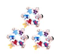 Kisangel 18pcs Family Finger Puppets Soft Hand Puppets for Non-toxic Felt Storytelling Early Education Role Play Interactive