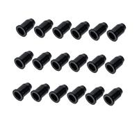 Kisangel 18pcs Guitar String Caps Durable String Ferrules for Electric Guitar Accessories Prevent Fraying Sound Quality